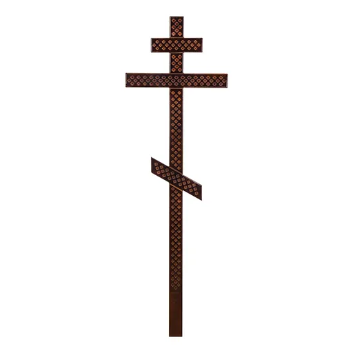 Изображение товара - Крест сосновый прямой с накладкой
