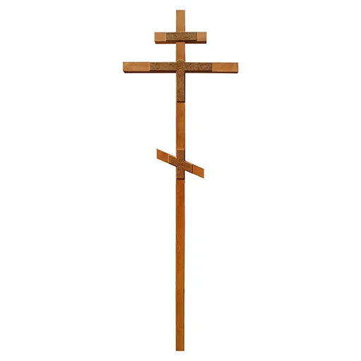 Изображение товара - Крест сосновый прямой эконом с накладками